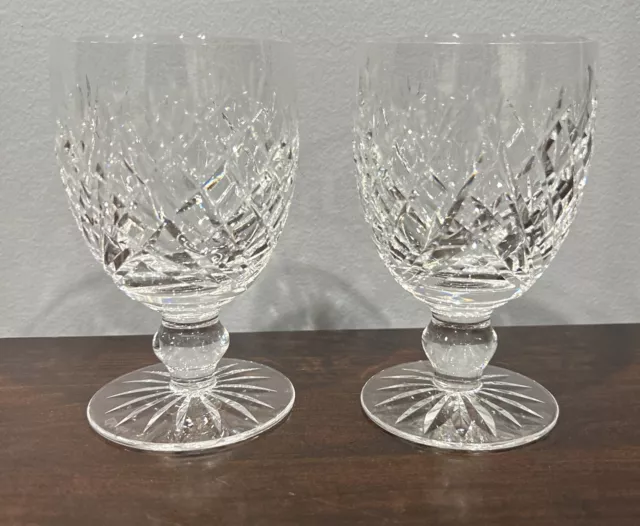 Waterford Crystal Donegal  Water Goblet S Set Of 2