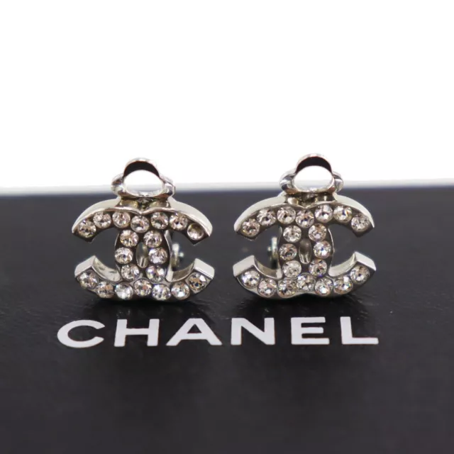 Vintage Chanel Earrings Sterling Silver Clip – EYECATCHERSLUXE