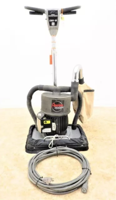 Clarke American Sanders Square Buff OBS-18 DC Sander -Warranty- Free Shipping!!!