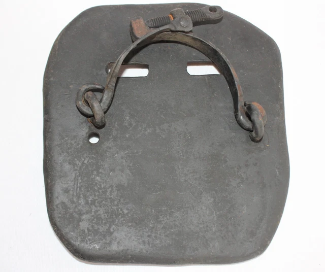 Rare Antique Primitive Blacksmith Iron Farm Horse Mud/Swamp/Logging Snow Shoe