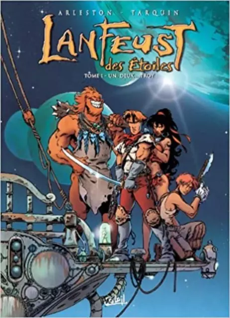 Livre Lanfeust des etoiles tome 1 - un, deux... troy