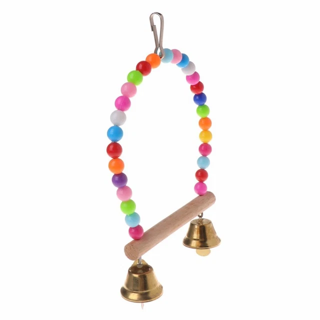 Parrots Swing Hanging Swings Toy Parrots Swing Toy Bird  Supplies Birds Perch