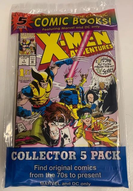 MARVEL/DC COLLECTOR 5-PACK X-MEN ADVENTURES # 1 (1992)(1st APP OF MORPH)(KEY)