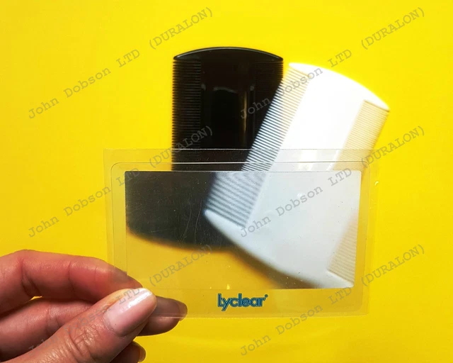 Double Sided Nit Comb Head Lice Detection Nits Kids Flea 2 with Magnifying Glass 2