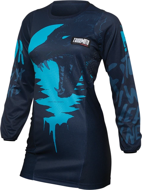 Thor 2911-0227 Jersey Pls Wmn Cntshp Aq Xs Counting Sheep