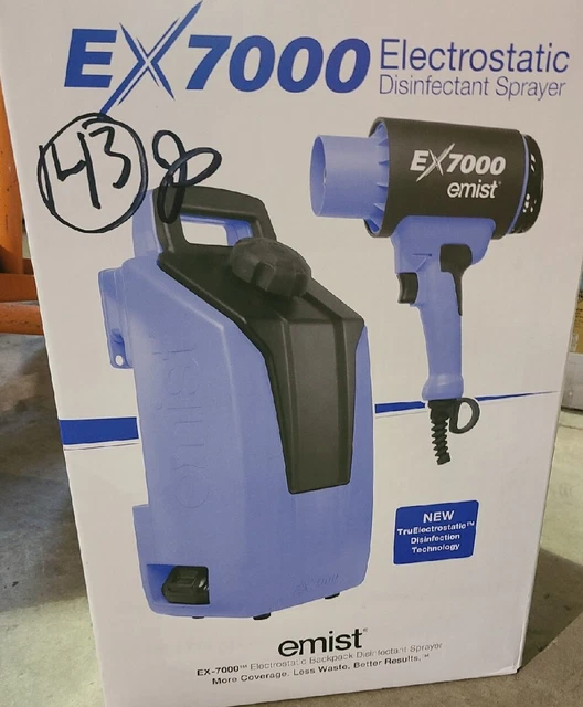NIP EMIST EX-7000 Electrostatic Backpack Sprayer