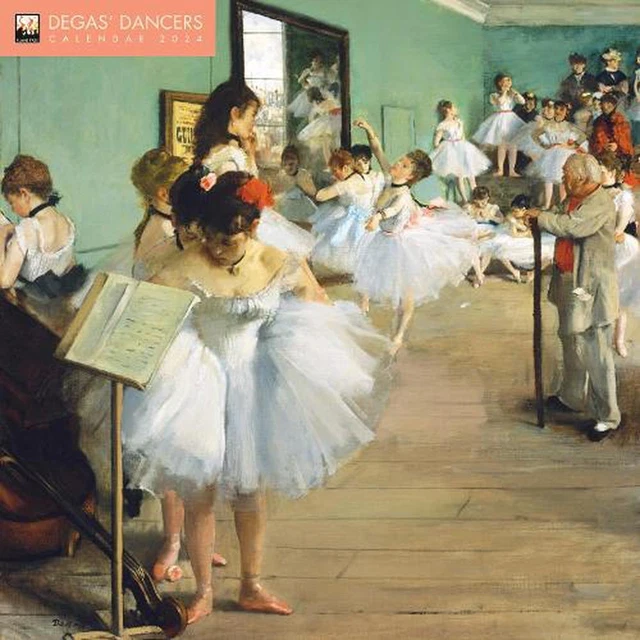 CALENDRIER MURAL DEGAS' Dancers 2024 (calendrier artistique) par Flame