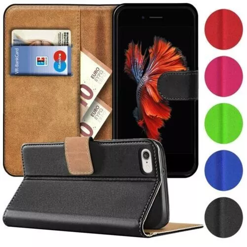 Étui Style Livre pour IPHONE 6 Plus 6S Coque à Clapet Portable Housse