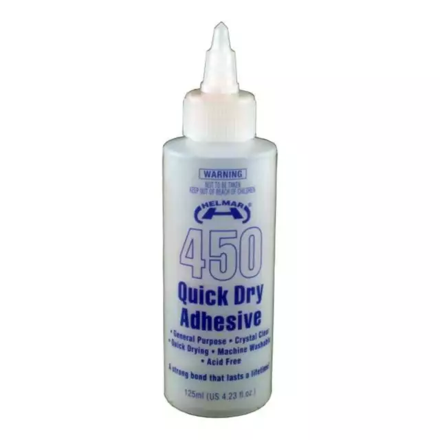 Helmar 450 Quick Dry Adhesive 125 ml - Multi-Purpose Glue