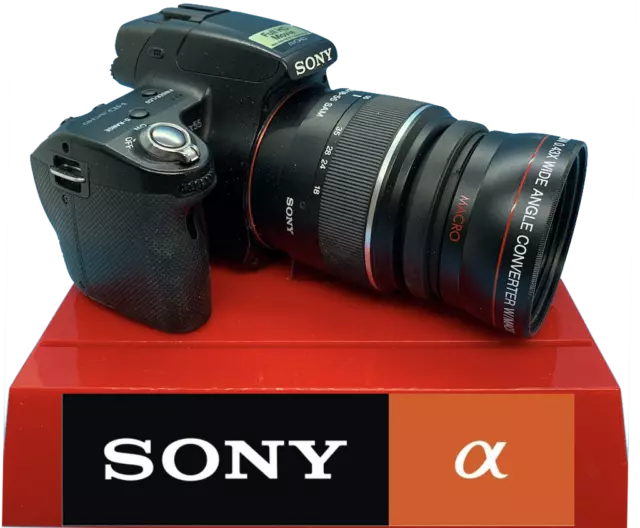 Objectif Grand Angle et Macro pour Sony Alpha A3000