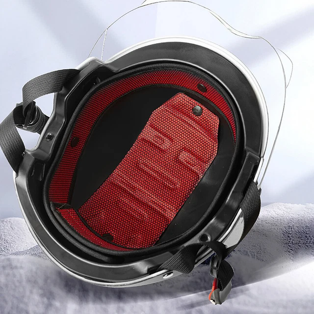 Casco Moto Uomo Donna Lenti da Equitazione Elettrica Casco di Sicurezza Quattro Stagioni ~~