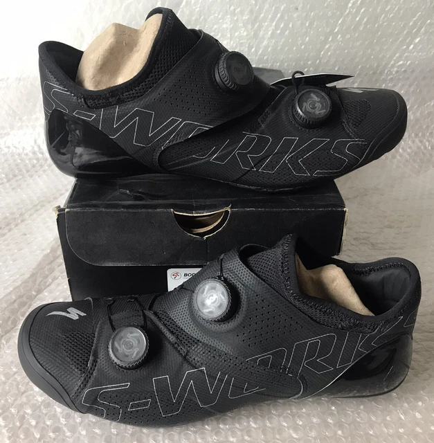 Specialized S-Works Ares Road Cycling shoes EU 43 Black BRAND NEW RRP £375.00