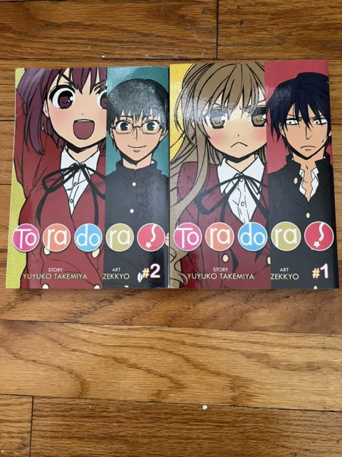Toradora! [Manga] Vol. 1 Takemiya, Yuyuko, Zekkyo LN Condition English Anime