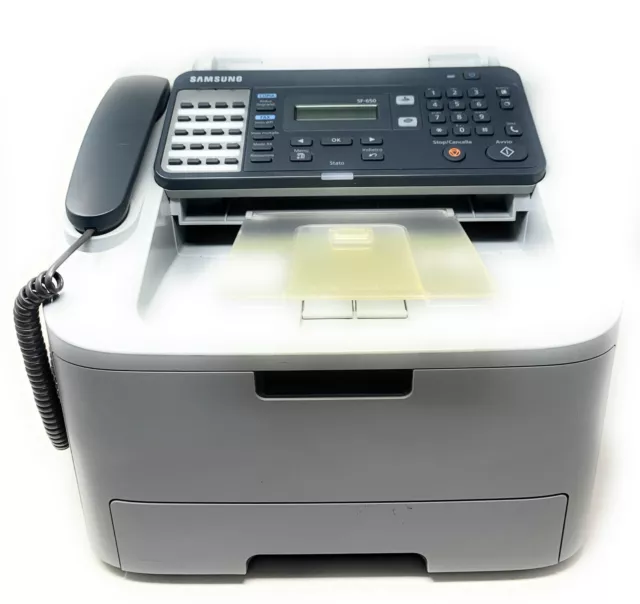 Samsung SF-650 Drucker Gebraucht Fax Fotokopie Laser Schwarz A4 Mit Rebuild Inkl