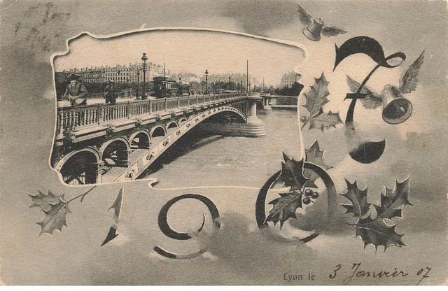 69 Lyon #25947 1907 the Bridge Tramway