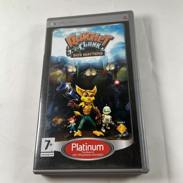 Sony PSP Ratchet & Clank Size Matters Video Game