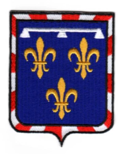 ANCIEN &Eacute;CUSSON PATCH BZH BREIZH BRETAGNE Blason Armoirie R&eacute;gion Tissu
