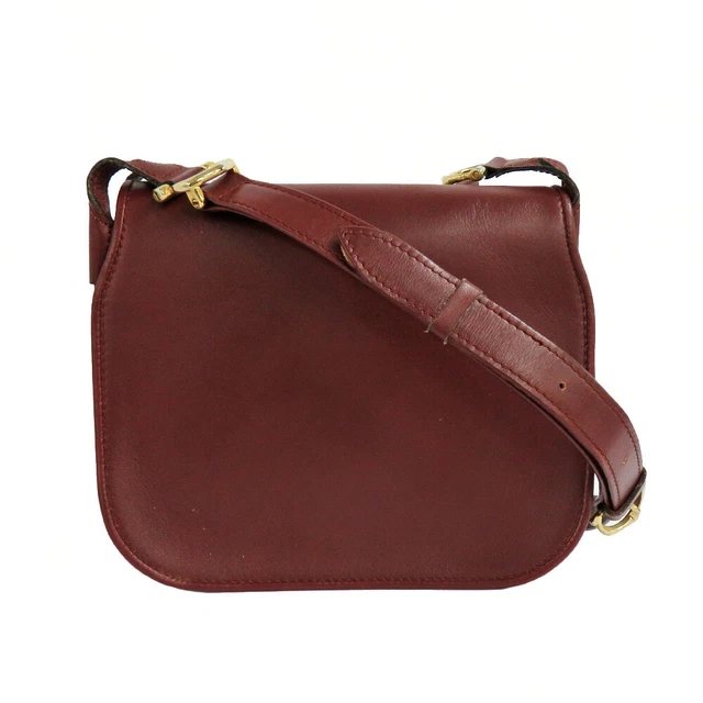 Cartier Shoulder Bag Pouch Ladies #U929