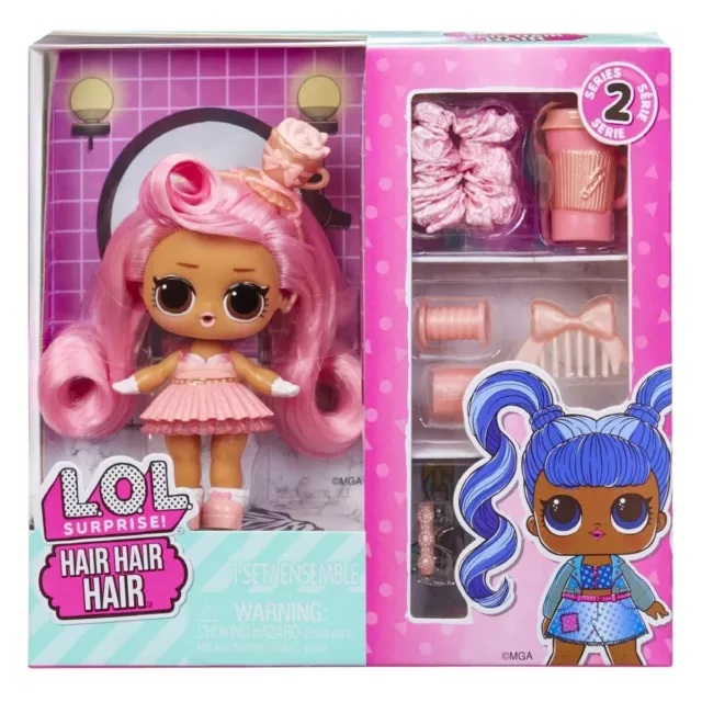 L.O.L. Surprise! Hair Hair Hair Series 2 Doll Set - Assorted