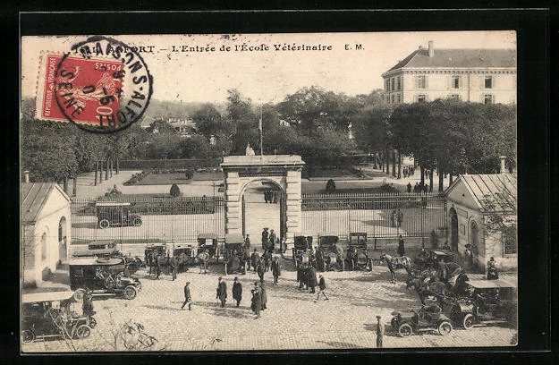 CPA Alfort, l´Entrée de l´École Vétérinaire