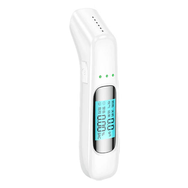 Alcohol Tester Precise Rechargeable High Accuracy Alcohol Breath Tester Usb
