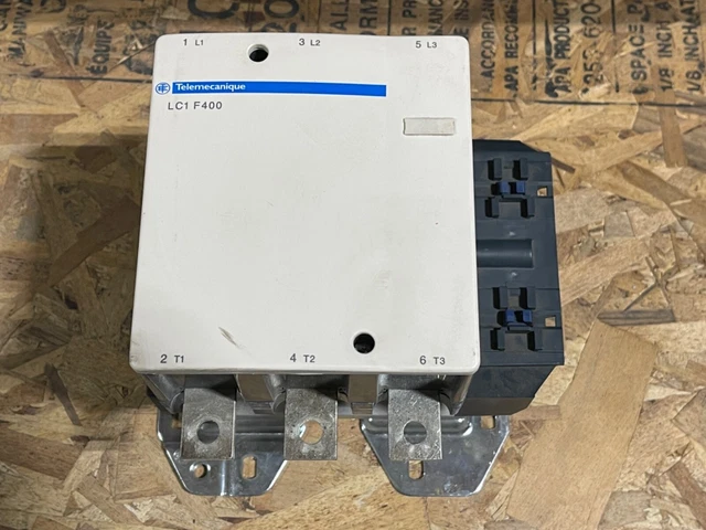Schneider Electric Telemecanique  Lc1F400 3 Phase 420 Amps 400 Contactor “Ak”
