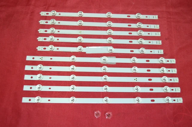 Kit Bandes LED Pour TV Compatibles - Hitachi, Panasonic, Philips, Toshiba, Versel (65 Pouces)