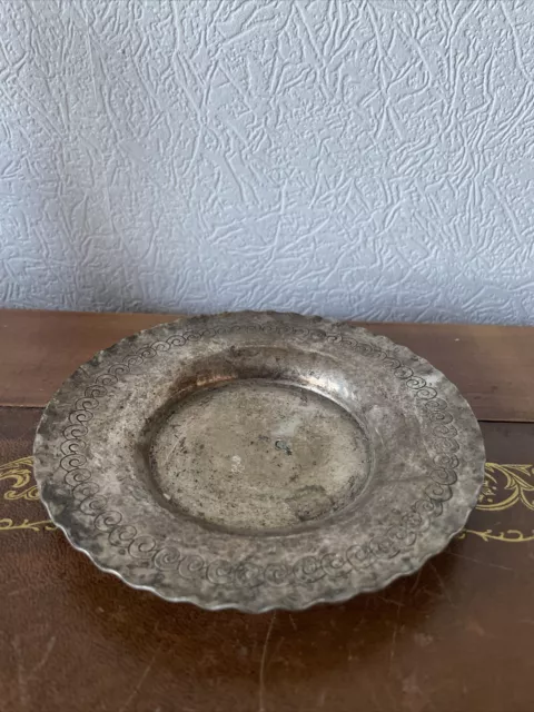 Silver Plated Trinket Dish