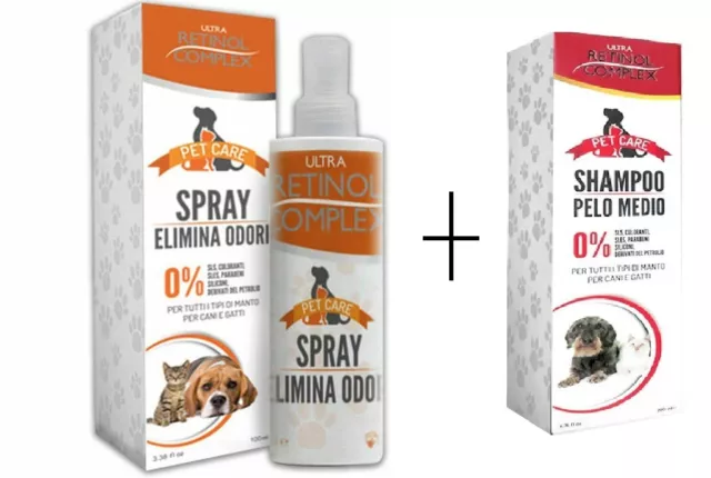 Inodorina Deo Spray deodorante elimina odori per il pelo de cane