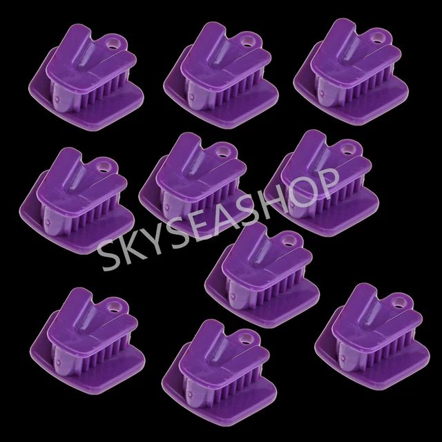 10PCS New Dental Mouth Prop Bite Block Cushion Opener Retractor Small Size