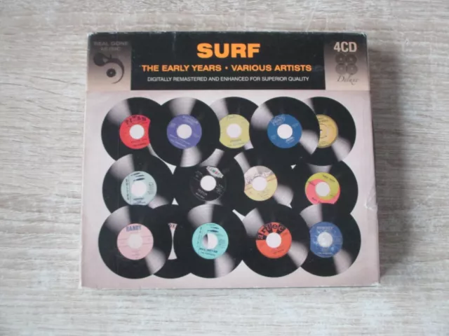 SURF - The Early Years - Various Artists  4 CD Digipack