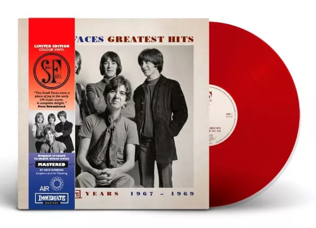 The Small Faces - Greatest Hits (Transparent Red Vinyl)