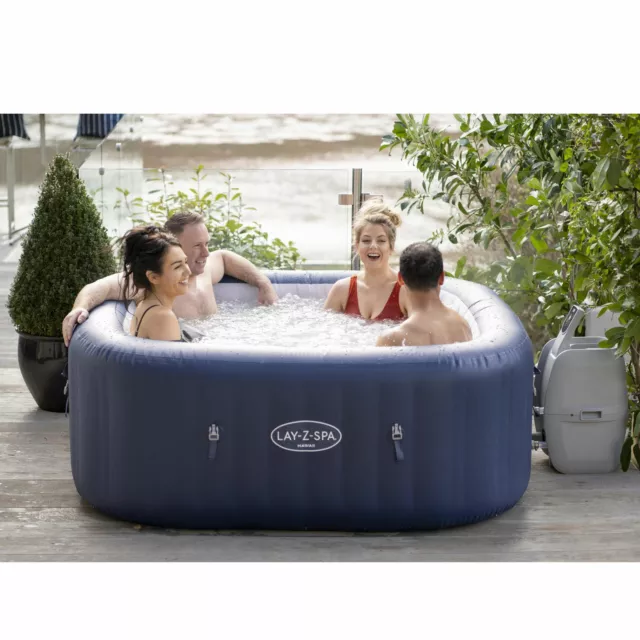 Lay Z Spa Hawaii Airjet Hot Tub - 4-6 Person Spa with 120 AirJets Massage System