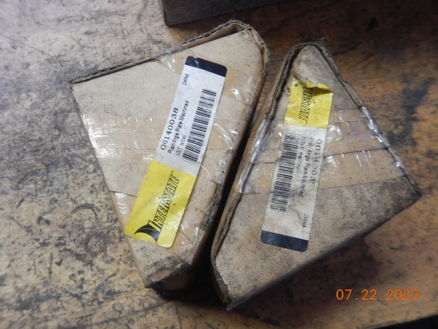 New Old Stock 2 Interstate Solid Angle Plates 3"X3"X3" No Packaging