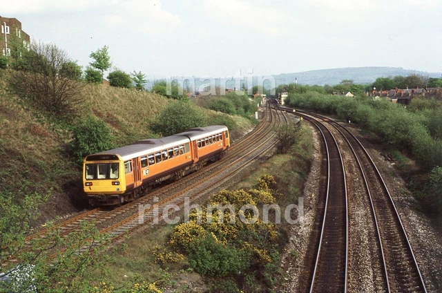 BRITISH RAIL CLASS 142 Pacer DMU 142009 c. 1990 35mm Positive RN367 £2. ...