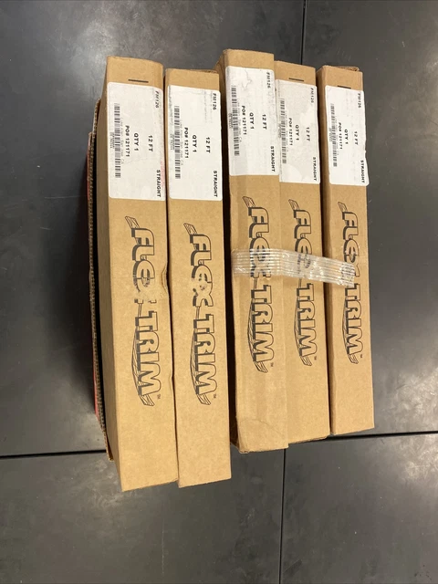 flex trim Shoe Molding    60 Feet.    5 Rolls At 12 Feet Each