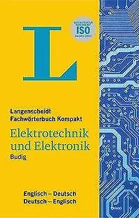 Langenscheidt Fachwörterbuch Kompakt Elektrotechnik und Elektronik Englisch | Bu