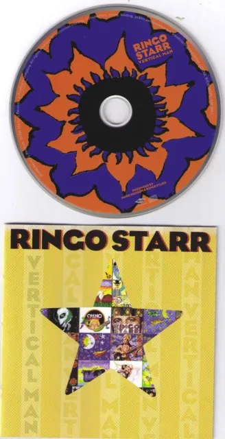 CD -Ringo Starr Beatles - VERTICAL MAN -  Mercury 1998 -  Germany  - near mint