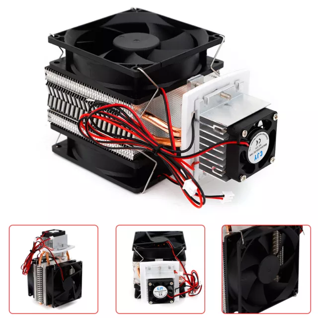 Refrigeration Thermoelectric Module Peltier air Cooler Cooling System DIY Kit 2