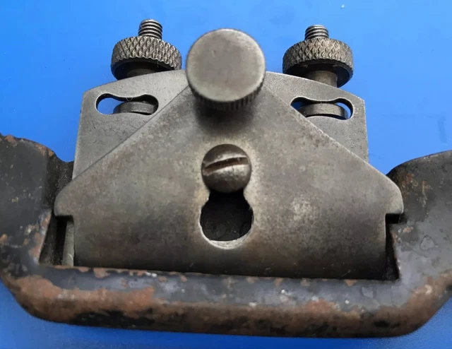 Spoke Shave M820 Adjustable Flat Sole Record Cutter - Vintage Old Tool 2