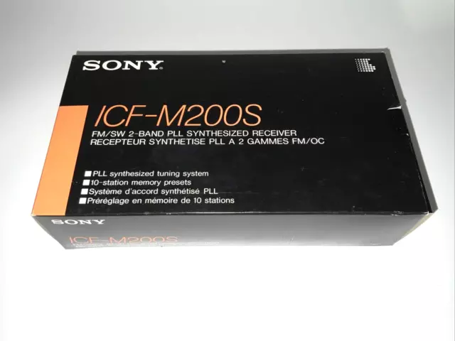 Sony ICF-M200S OVP ohne Radio