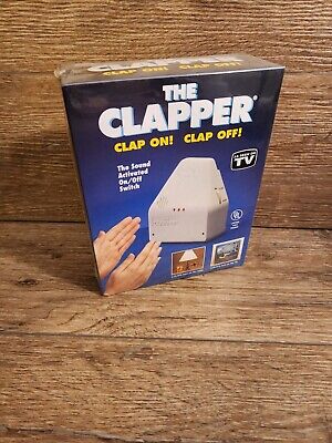 The Clapper Sound Activated On Off Switch By Hand Clap 110v 2v Gadget Lights 14 99 Picclick The Clapper Sound Activated On Off Switch By Hand Clap 110v 2v Gadget Lights 14 99 Picclick