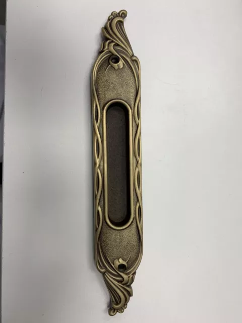 French Gold Italian Door flush Pulls