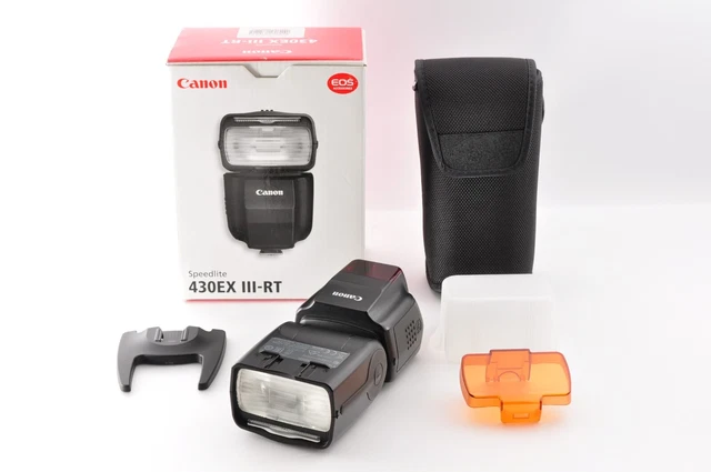 [Near MINT in Box] Canon Speedlite 430EX III-RT Shoe Mount Flash From Japan