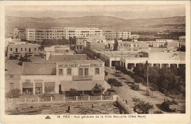 CPA AK MAROC FEZ Vue générale de la Ville Nouvelle (10217)