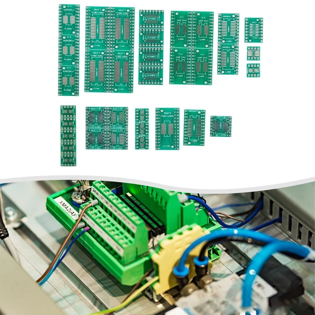 Adattatore PCB Da SOP/SSOP/TSSOP A DIP – Per IC 14/16/20/28 Pin, Programmazione E Test