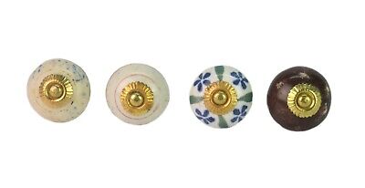 Vintage Different Design Set Of Four Ceramic Cabinet knobs ceramic knobs i24-228 2