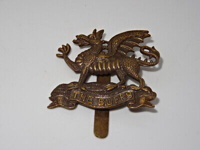 British Army Military Cap/Hat Badge - The Buffs East Kent Regiment #1