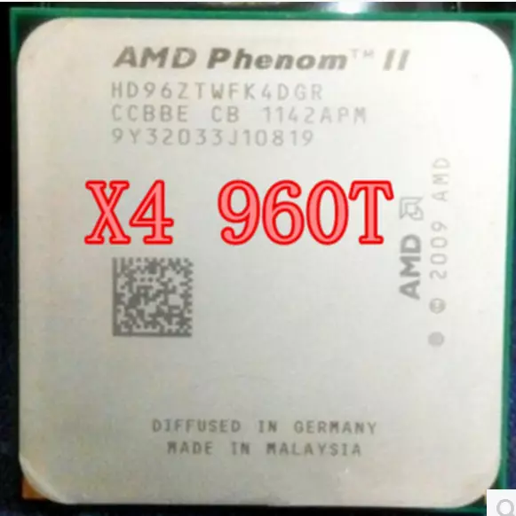 AMD Phenom II X4 960T 3GHz Quad-Core (HD96ZTWFGRBOX) CPU Processor