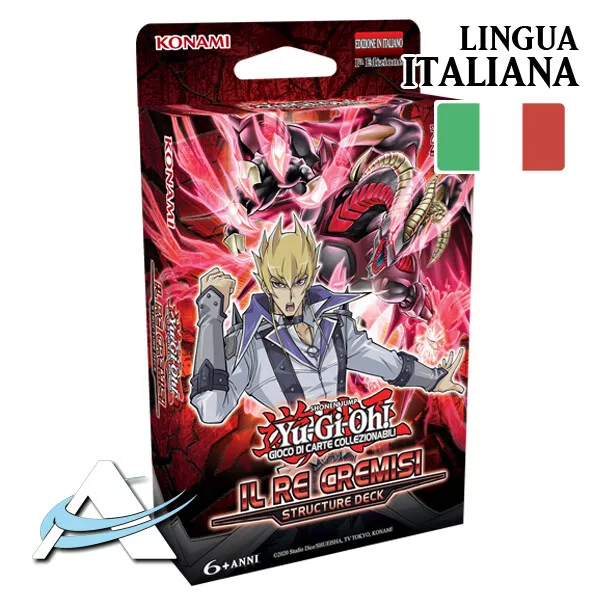 Mazzo Structure Deck Il Re Cremisi / The Crimson King ITA SDCK YUGIOH Konami